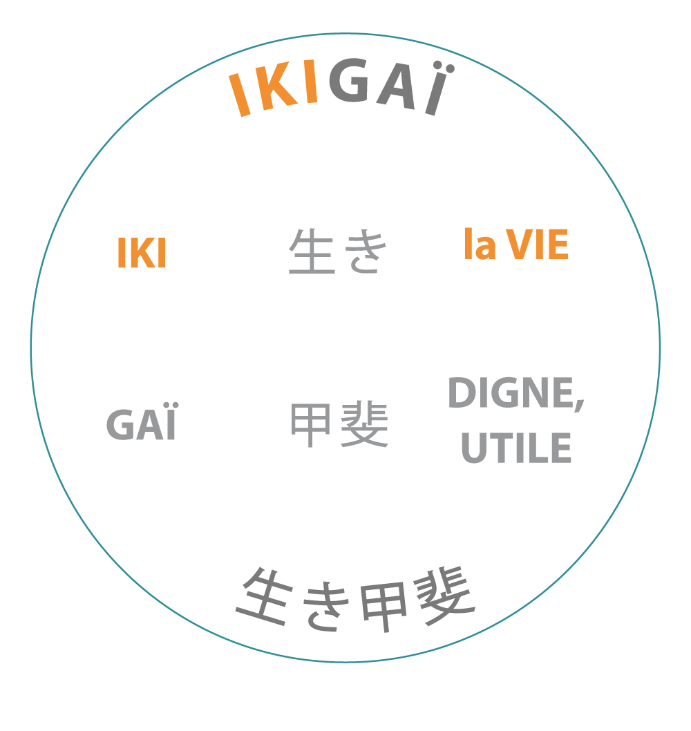 Signification de Ikigaï - une vigne digne, utile