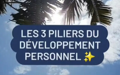 Les 3 piliers du développement personnel